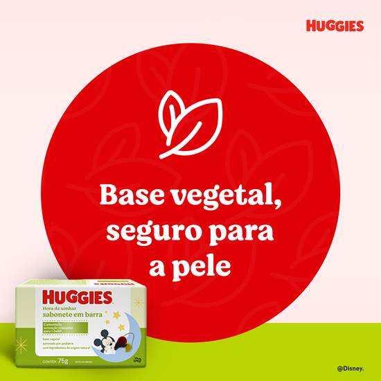 Sabonete em Barra Huggies Hora de Sonhar para bebê – 75g